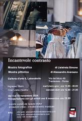 Incantevole contrasto - fotografie di lisistrata simone e dipinti di alessandro aversano
